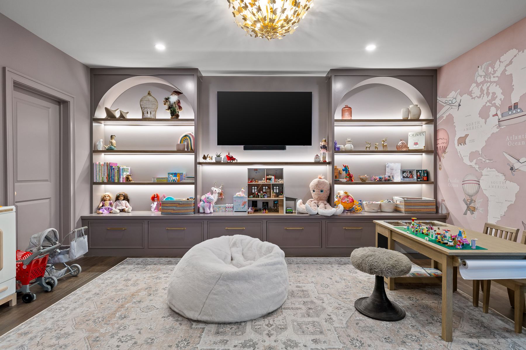 160 Horizon Hill Luxury Basement Atlanta — Photo 18