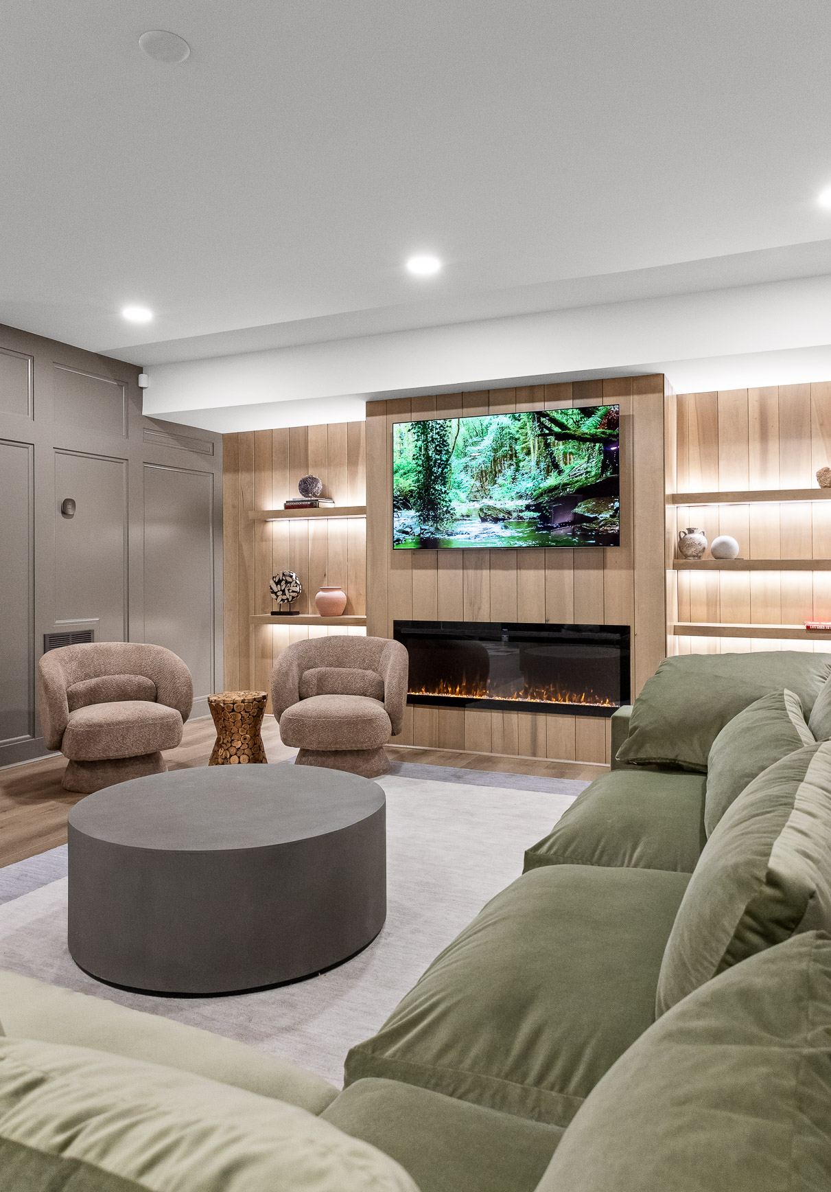Premium basement remodel Atlanta