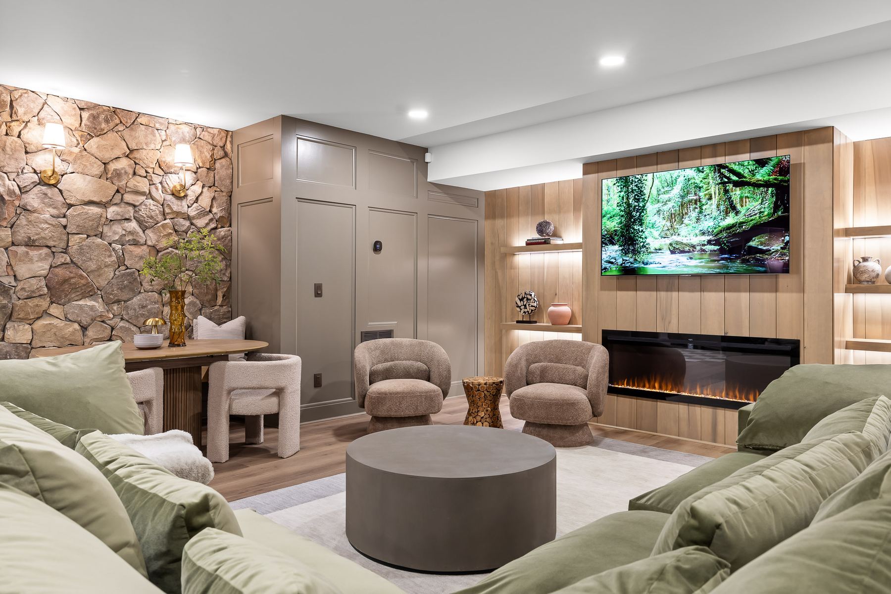 Basement Remodeling — New Edge Renovation Atlanta