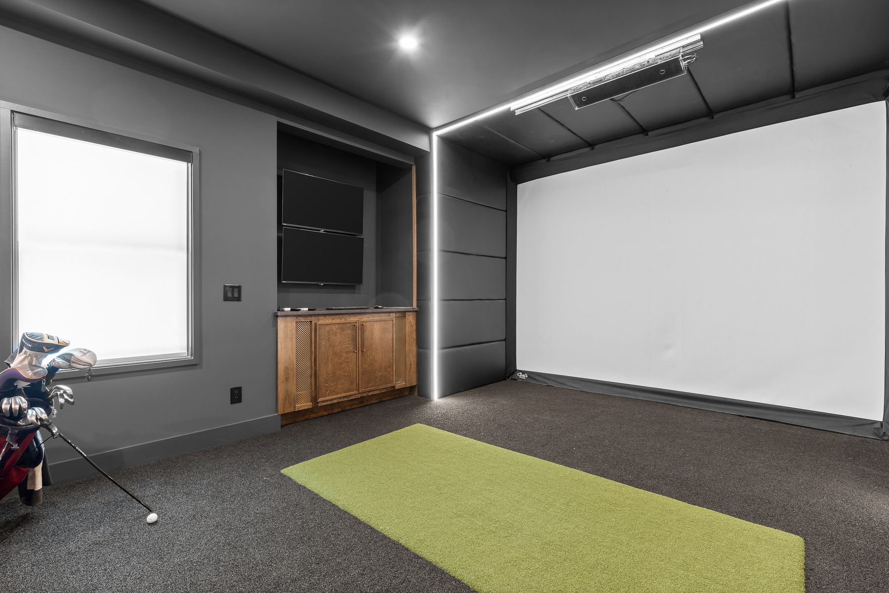 4905 Northway open plan bar and home theater